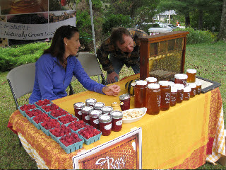 VT Golden Honey Festival Live Honeybees