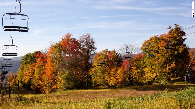 Ludlow VT fall foliage