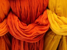 colorful scarves